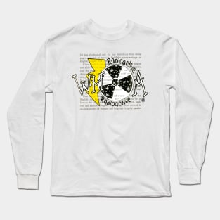 WHOA - black design w/color Long Sleeve T-Shirt